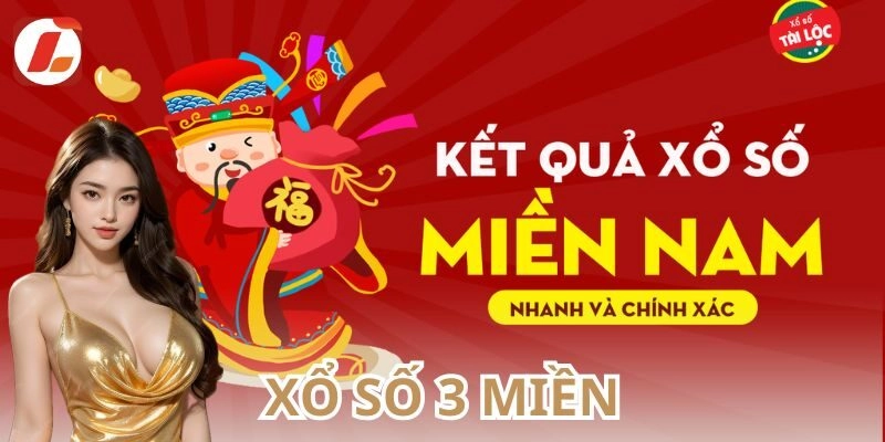 Xổ số 3 miền xổ số miền Nam